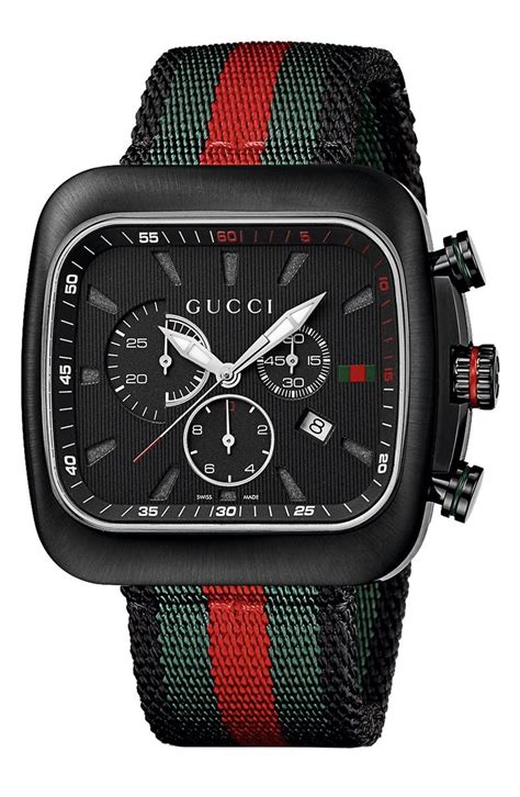 gucci nylon watch